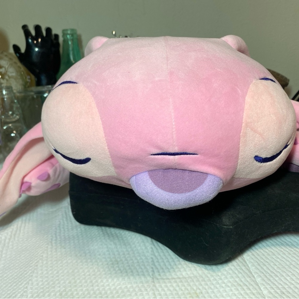 Walt Disney Cuddleez Angel Lilo & Stitch Sleeping Pillow Plush 22" Jumbo Large